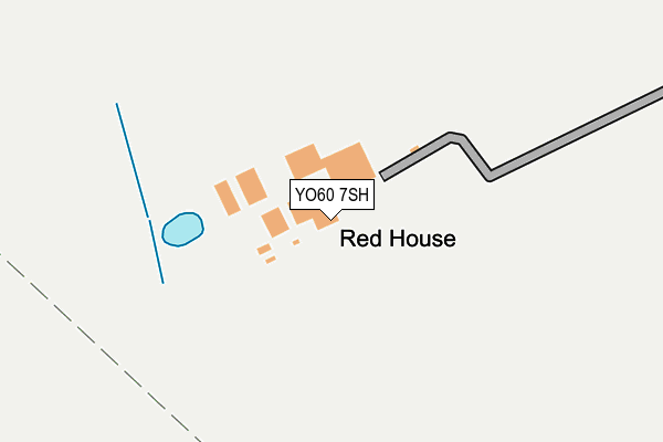 YO60 7SH map - OS OpenMap – Local (Ordnance Survey)