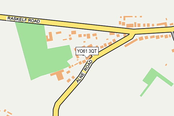 YO61 3QT map - OS OpenMap – Local (Ordnance Survey)