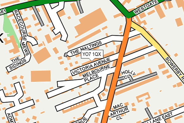 Map of ICONIC TRAINING EVENTS LTD at local scale