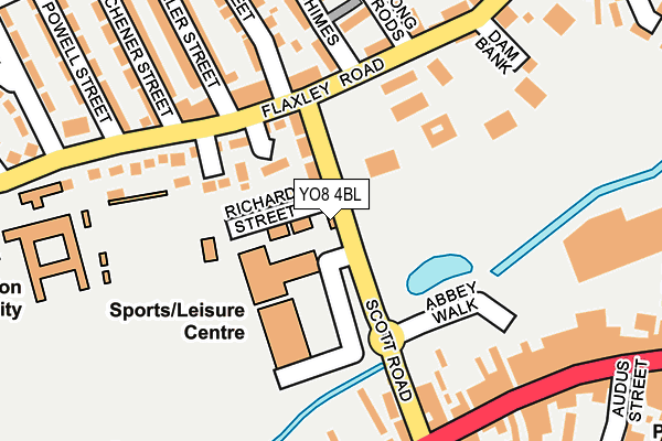 Map of HOWARTH TRADING LIMITED at local scale
