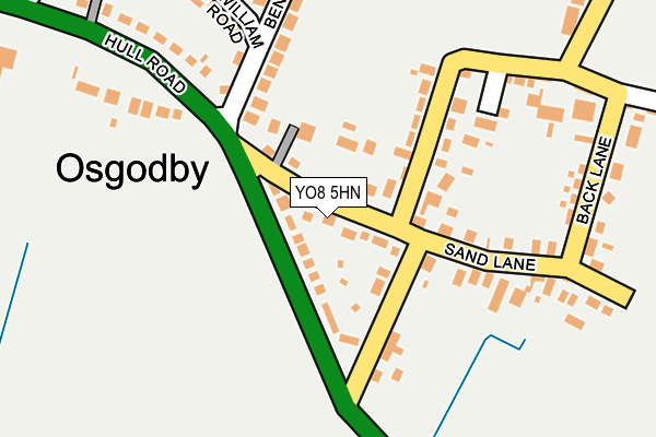 Map of GRAYSTONES DEVELOPMENT (SELBY) LIMITED at local scale
