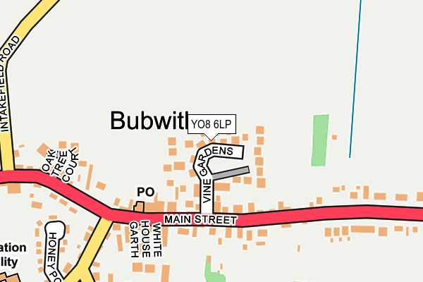 Map of BUBCOMMERCIAL LTD at local scale
