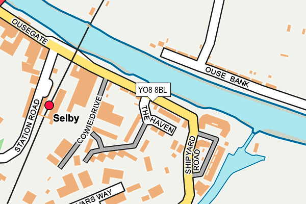 Map of ABBEY PERSONNEL SERVICES LIMITED at local scale