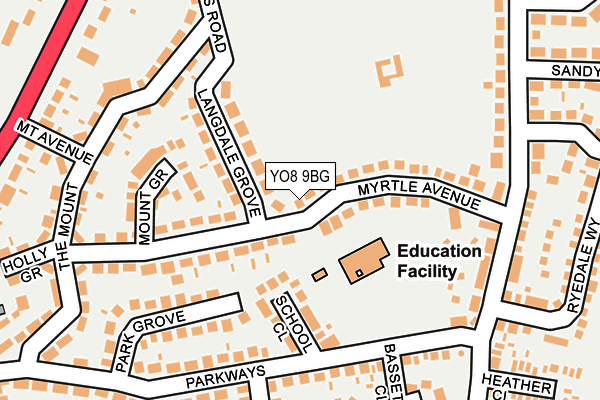 Map of BYWRIGHT LTD at local scale