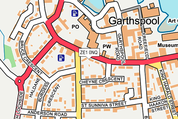 Map of SCT RENEWABLES LIMITED at local scale