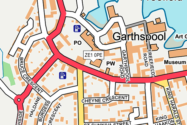 Map of MILLGAET MEDIA LTD at local scale