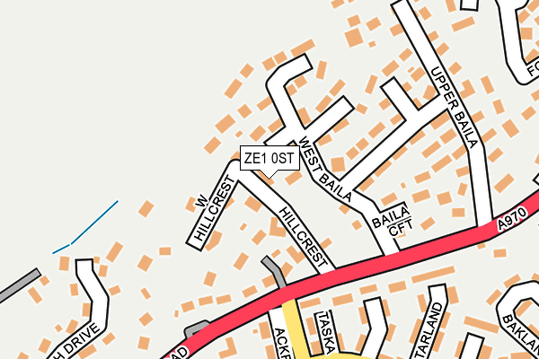 Map of DA WHEEL LTD at local scale