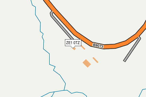 ZE1 0TZ map - OS OpenMap – Local (Ordnance Survey)