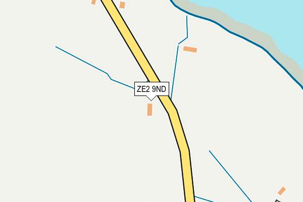 ZE2 9ND map - OS OpenMap – Local (Ordnance Survey)