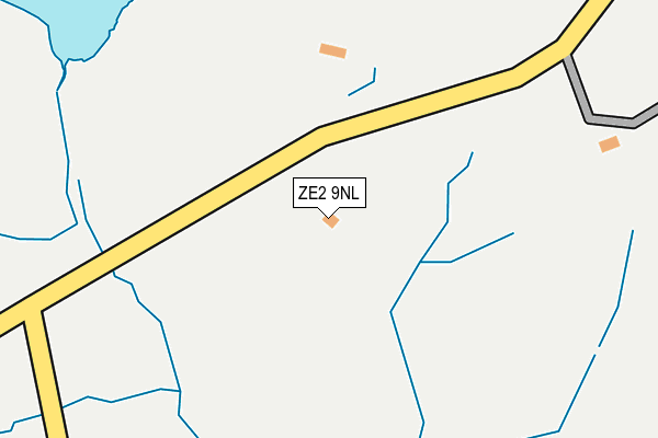 ZE2 9NL map - OS OpenMap – Local (Ordnance Survey)