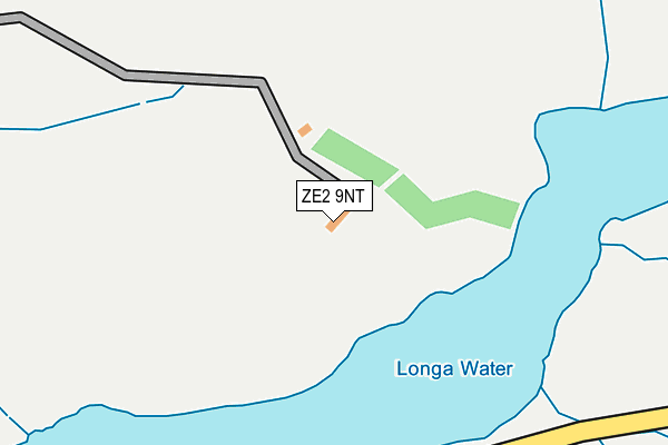 ZE2 9NT map - OS OpenMap – Local (Ordnance Survey)