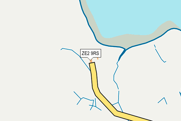 ZE2 9RS map - OS OpenMap – Local (Ordnance Survey)