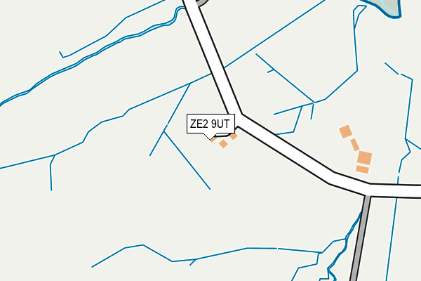 ZE2 9UT map - OS OpenMap – Local (Ordnance Survey)
